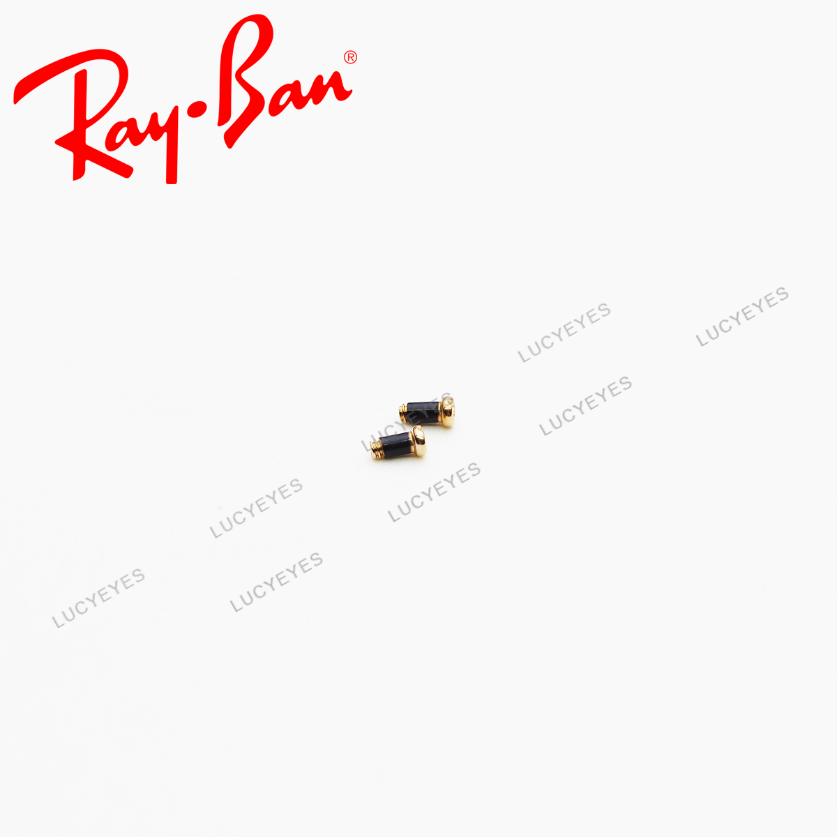 น๊อตแว่น RAYBAN แท้ 100% RX6378 สีทอง