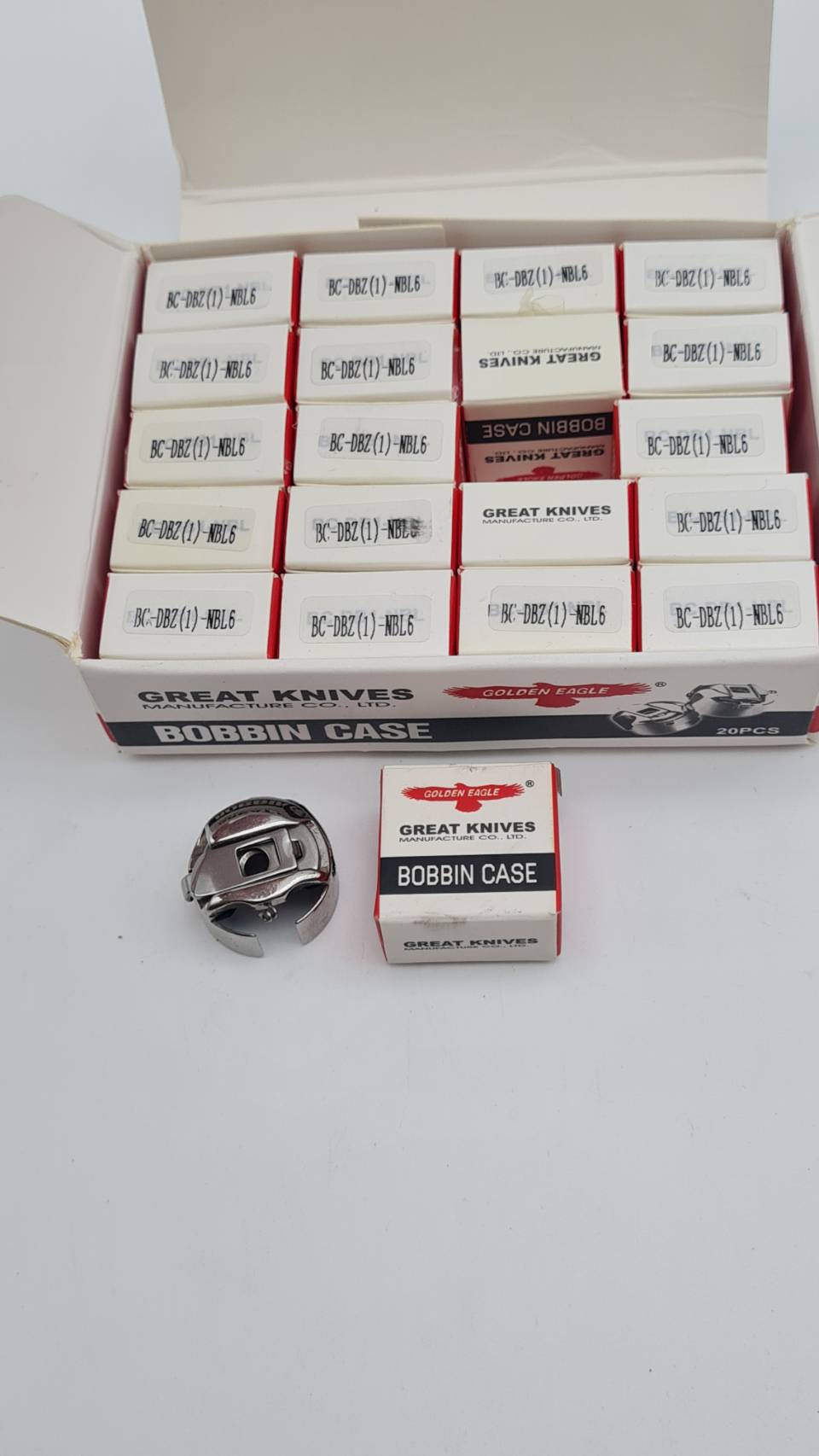 กะโหลกจักรสำหรับจักรปักคอมพิวเตอร์ Bobbin case ใช้งานได้อย่างดีเยี่ยม ลดอาการด้ายกระโดน กะโหลกจักรขนาดมาตรฐาน