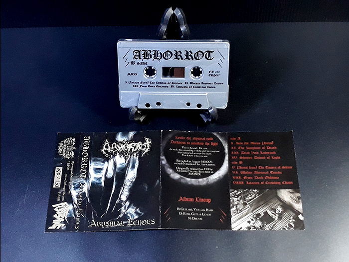 ABHORROT'Abysmal Echoes' Tape.