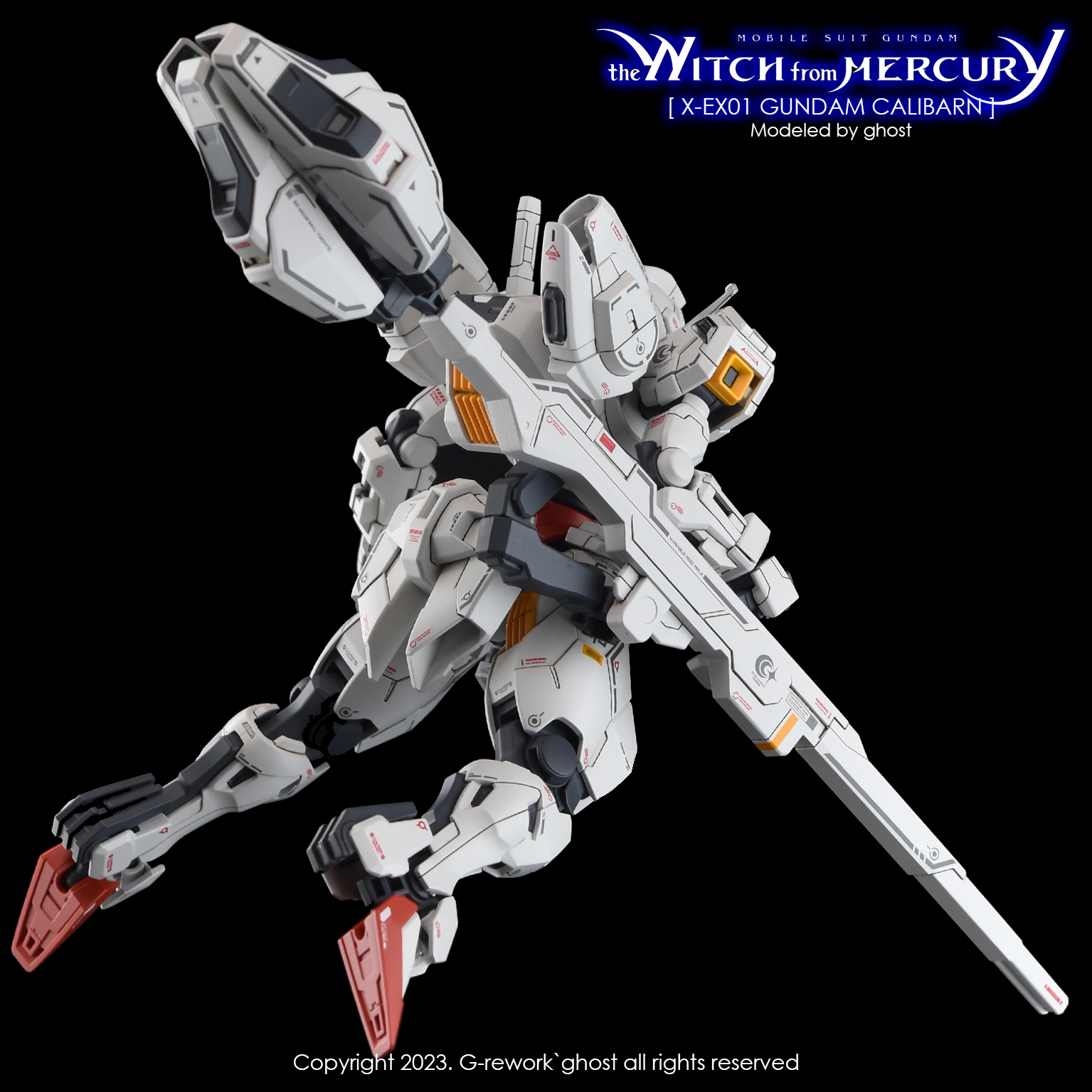 G-REWORK CUSTOM DECAL HG 1/144 CALIBARN GUNDAM