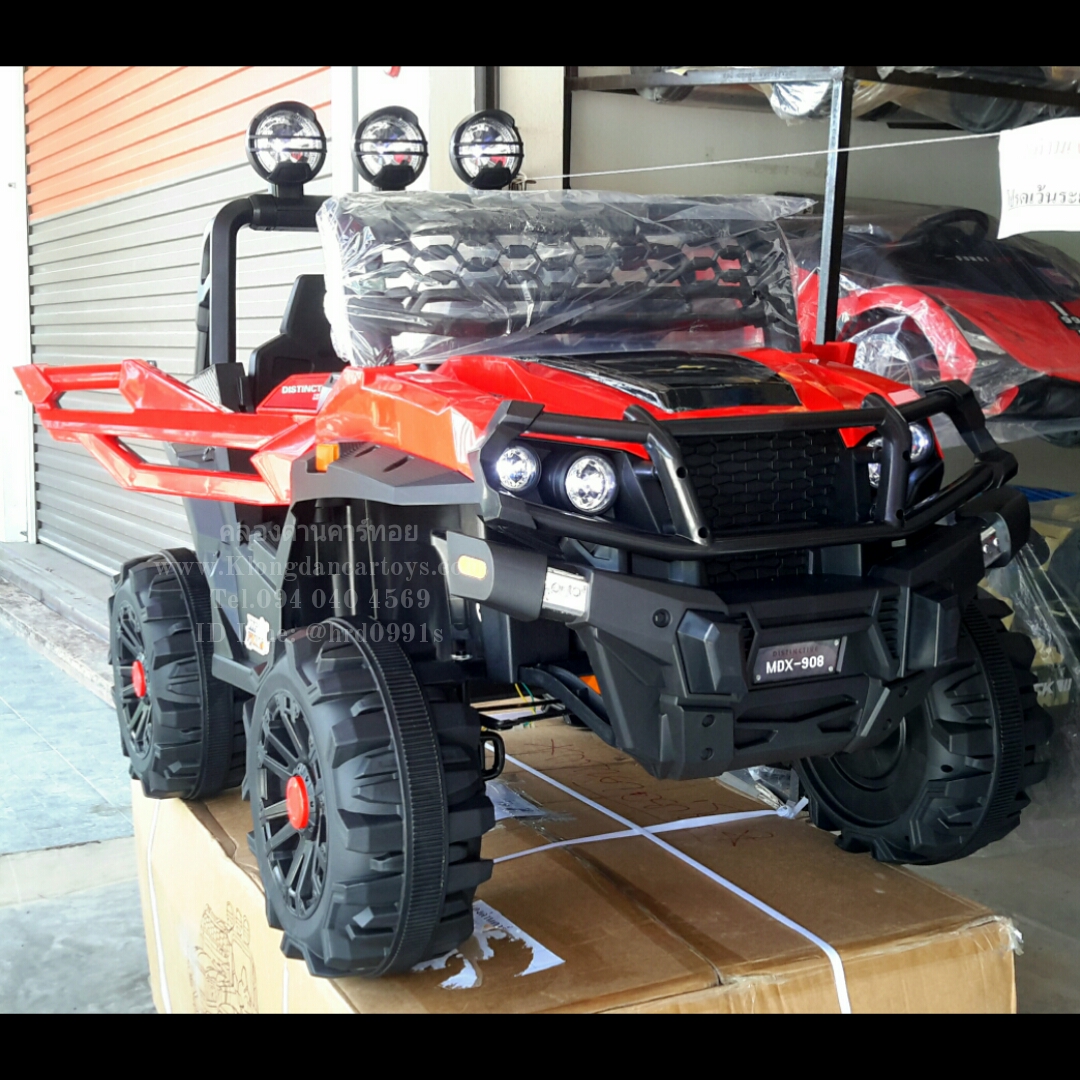 รถเด็กแบตเตอรี่จิ๊ปTurboX908*2ที่นั่ง พ่วงมาลัยซ้าย*(บังคับบนมือถือได้, 4มอเตอร์, แบต12v7a, โยกสไลด์ได้, บูลทูธเพลงได้, เล่นUSB sd Mp3, รีโมทบูลทูธ, ออกตัวสมูท, มีโช้ค,มีประตู, มีช่องเก็บของ)