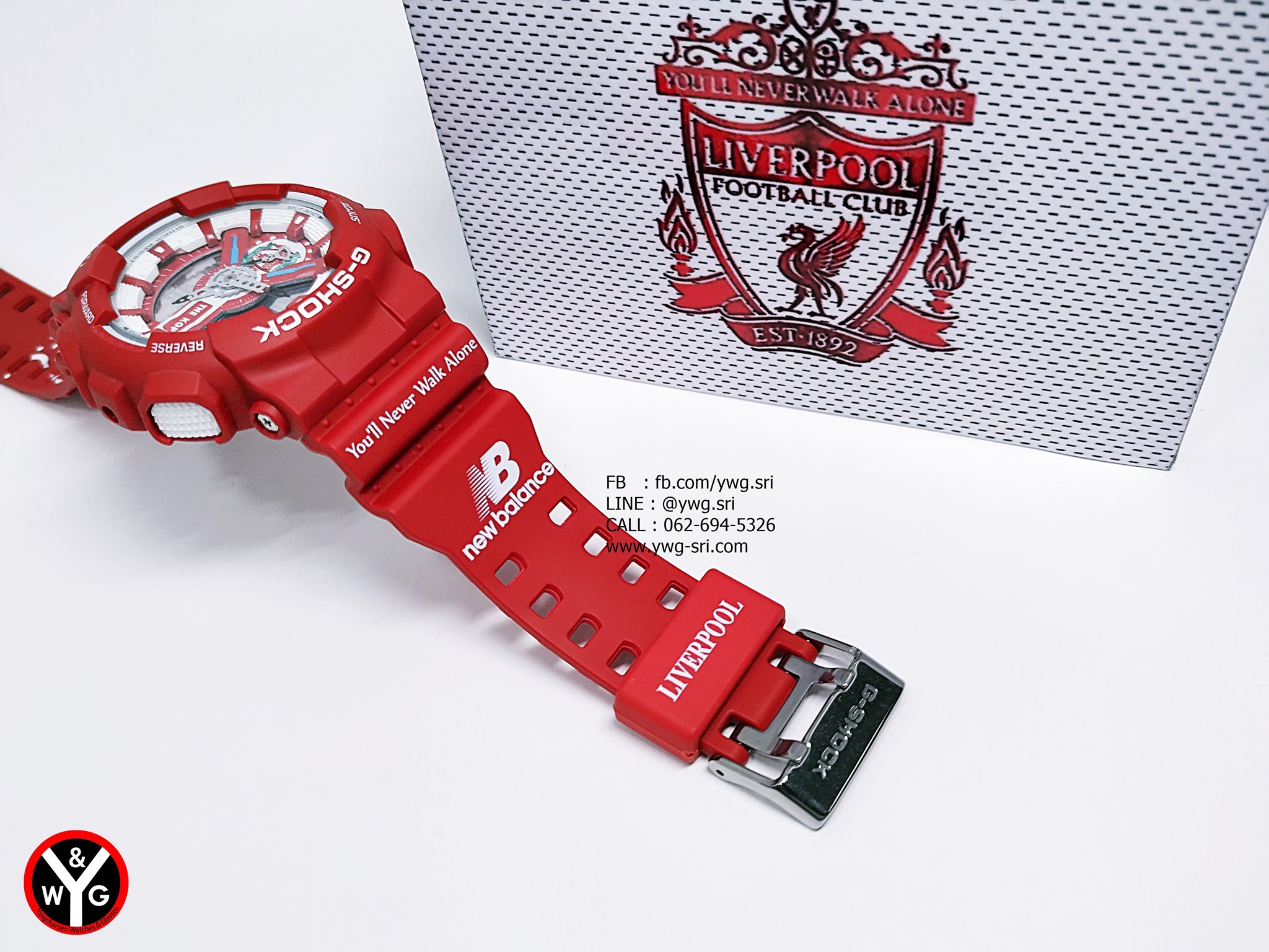 G-SHOCK CUSTOM Liverpool (GA-110) Set1