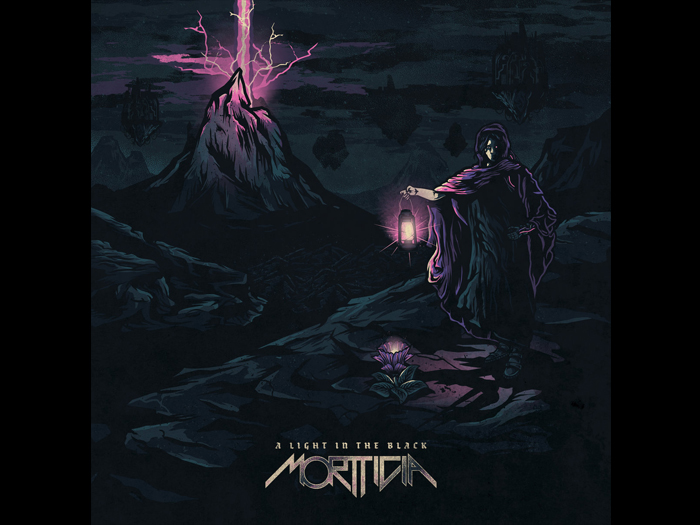 MORTTICIA'A Light In The Black' CD.