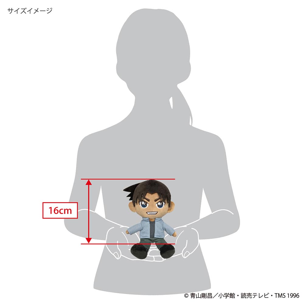 [PRE-ORDER] ตุ๊กตา ฮัตโตริ เฮย์จิ โคนัน เดอะมูฟวี่ Size S 16 cm จากโรงหนังญี่ปุ่น Heiji Hattori Detective Conan: The Million-dollar Pentagram TVアニメ「名探偵コナン」 FCN03 ふわふわフレンズ 服部平次（S）