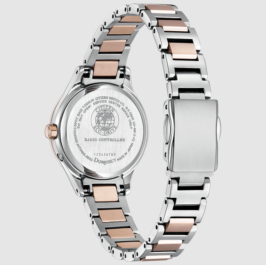 Citizen EC1165-51W นาฬิกาผู้หญิง xC Radio-Controlled Eco-Drive Titanium Women's Watch