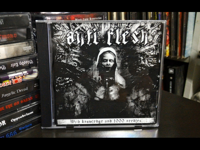 ANTI FLESH'With knowledge and 1000 needies' CD
