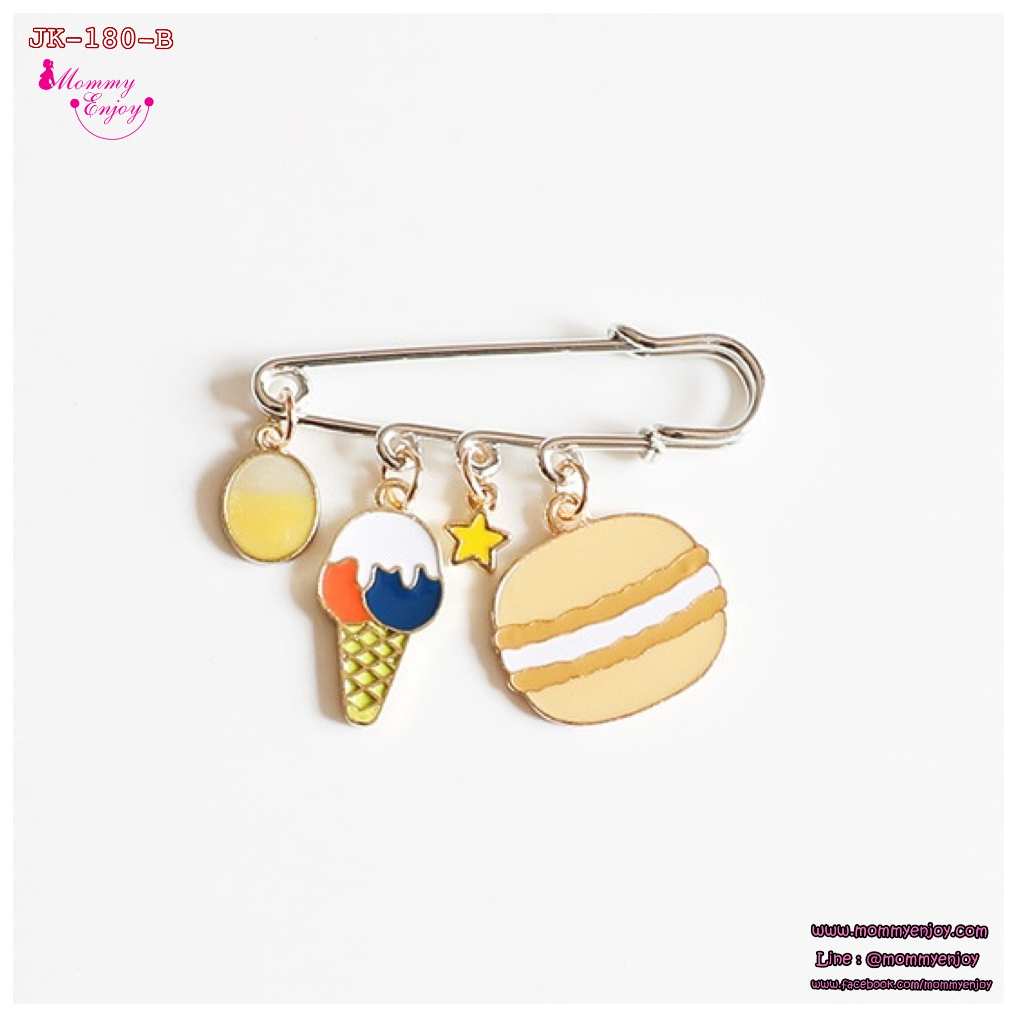 เข็มกลัดติดชุด เข็มกลัดคนท้อง ให้คุณแม่ติดกันได้สารพัด ชุดมาการอง