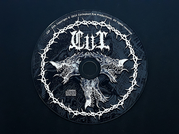 CUT 'Vanquish the weak' CD