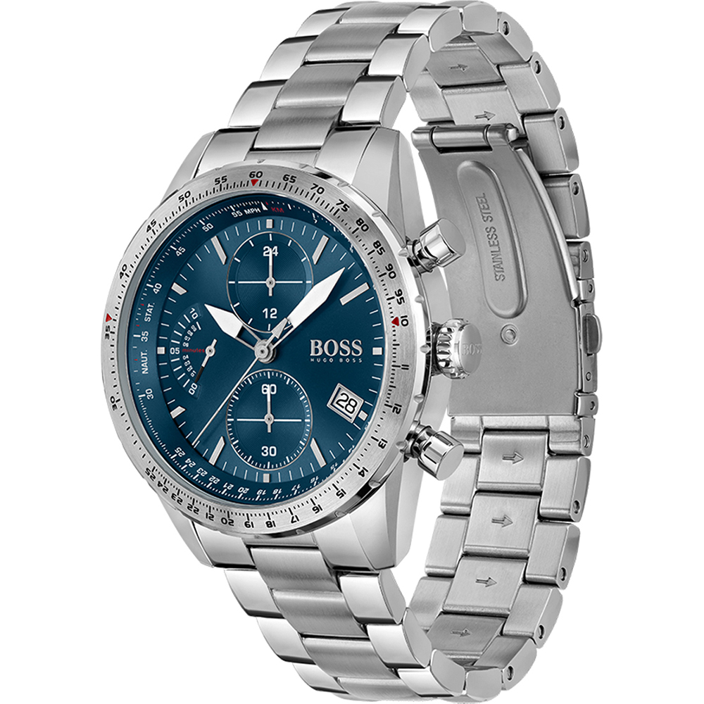 Hugo Boss 1513850 นาฬิกาผู้ชาย Pilot Edition Chrono Quartz Men's Watch