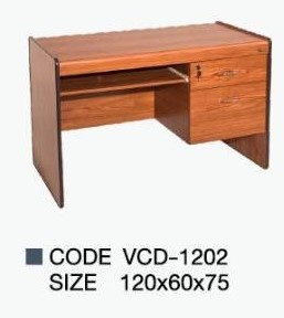โต๊ะคอม VCD-1202 เชอรรี่ดำ