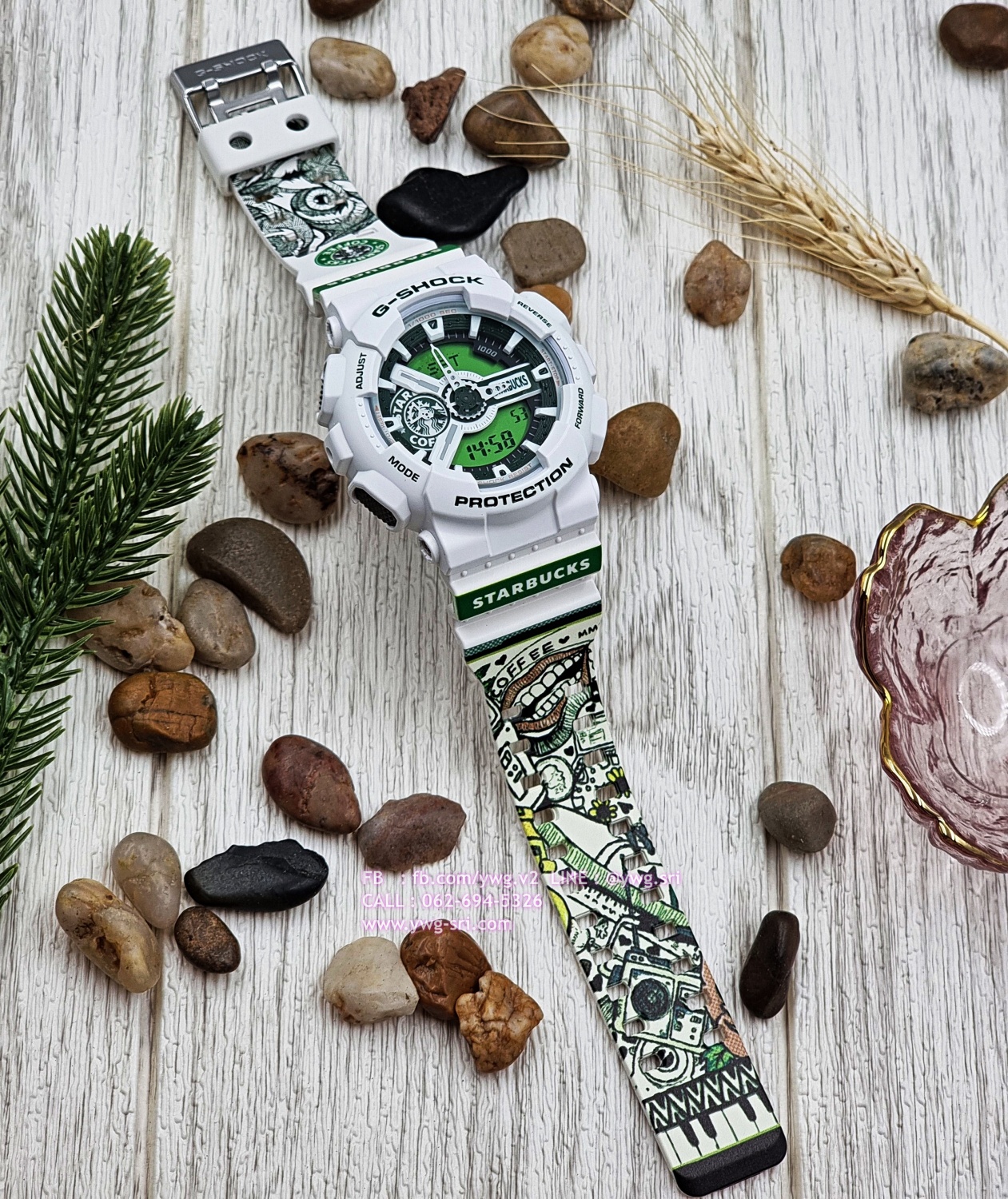 G-SHOCK CUSTOM Starbuck (GA-110) Set1