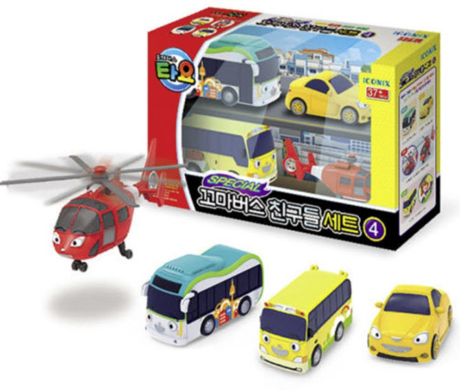 Tayo The Little Bus ชุดเพื่อนของ Tayo Version 4 (Korea)