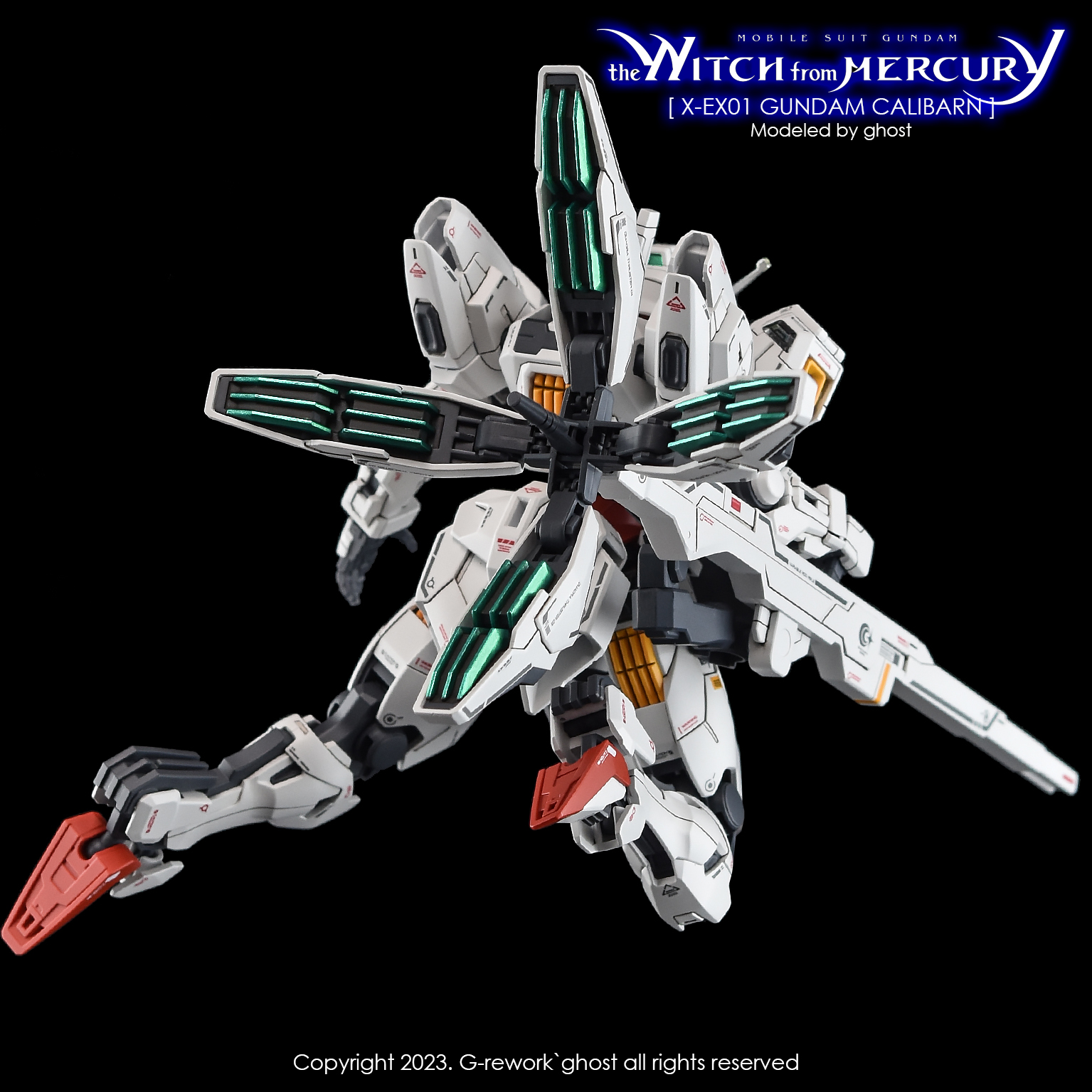 G-REWORK CUSTOM DECAL HG 1/144 CALIBARN GUNDAM