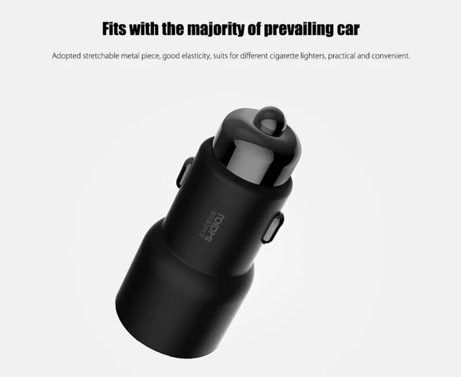 Xiaomi RoidMi Music Bluetooth Car Charger 3S - ที่ชาร์จในรถบูลทูธ รุ่น 3S
