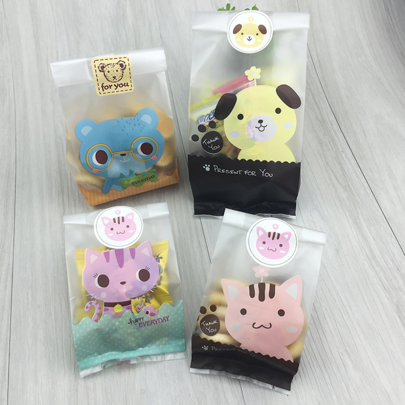 สติ๊กเกอร์ปิดถุงขนม ถุงคุ๊กกี้ ขนาดดวงละ 3.5 ซม. แพ็คละ 96 ดวง