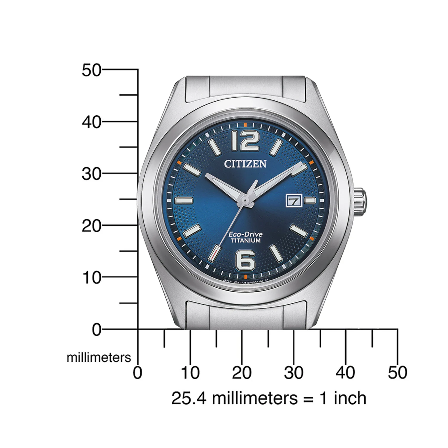 Citizen AW1641-81L นาฬิกาผู้ชาย Eco-Drive Titanium Men's Watch