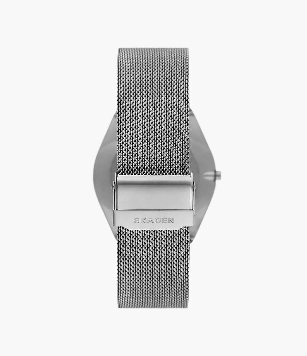 Skagen SKW6829 นาฬิกาผู้ชาย Blue Dial Gunmetal Quartz Men's Watch