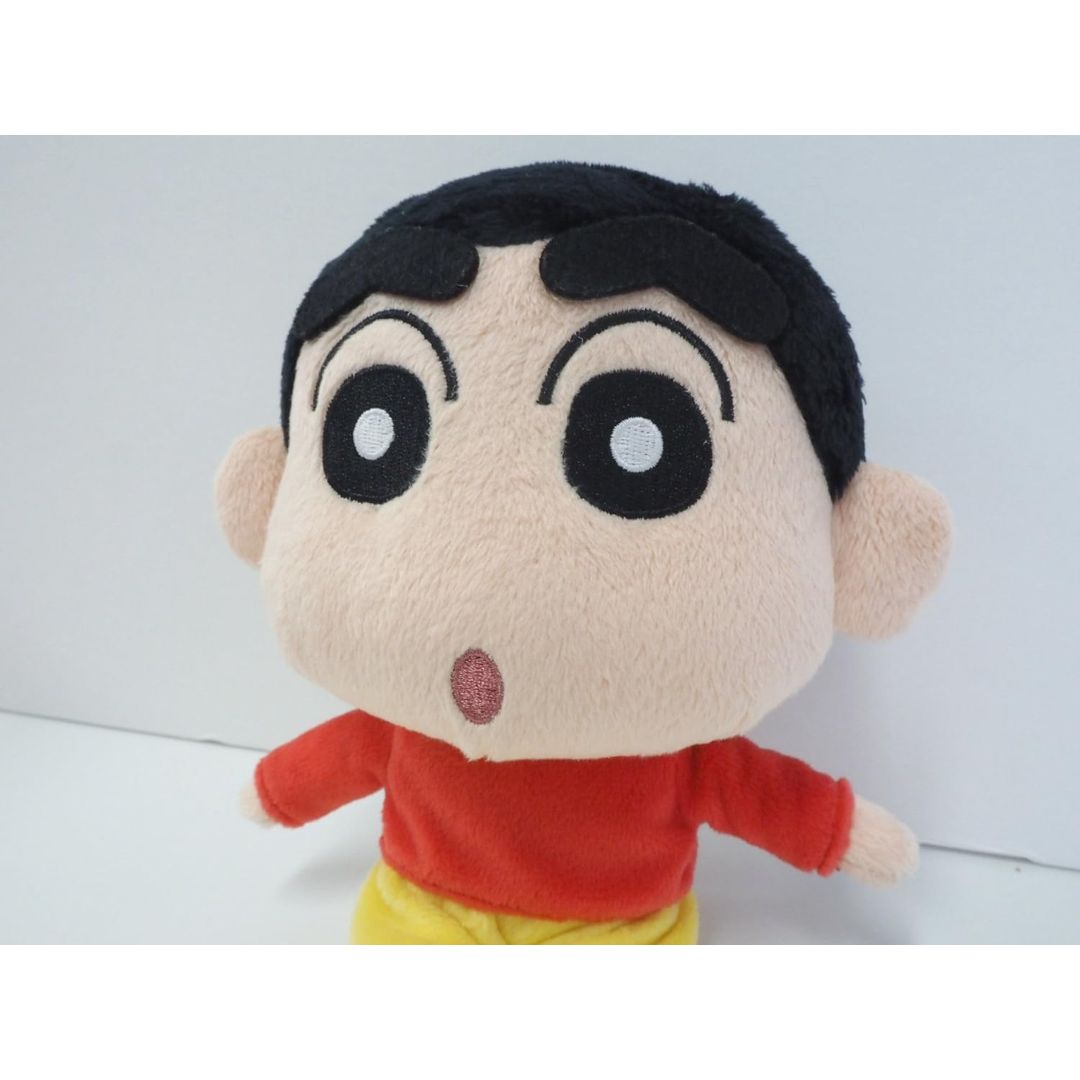 [PRE-ORDER] ตุ๊กตา ชินจัง เสื้อสีแดง กางเกงสีเหลือง size S 10 x 10 x 20 cm นำเข้าจากญี่ปุ่น ชินจังจอมแก่น Crayon Shin-chan SN01 クレヨン しんちゃん