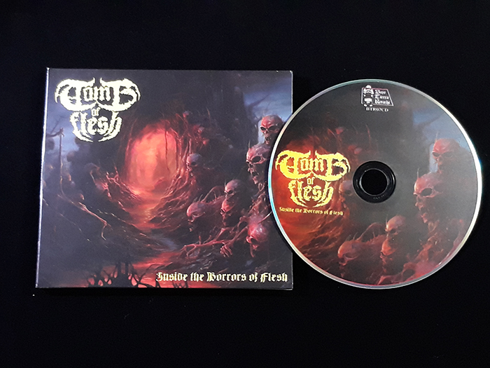 TOMB OF FLESH 'Inside The Horrors Of Flesh' Digi CD