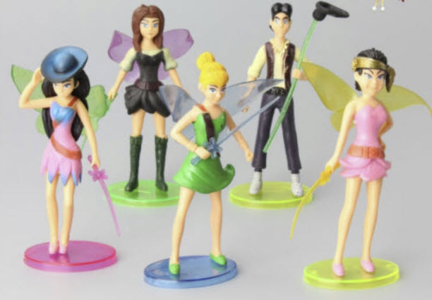 Tinkerbell ชุด 5 ตัวพิเศษ ขนาด 5.5 นิ้ว