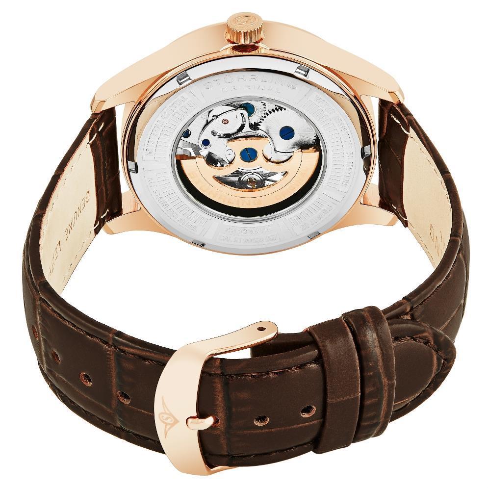Stuhrling Original 747.04 นาฬิกาผู้ชาย Stuhrling Original รุ่น 747.04 , Atrium Automatic Skeleton Men's Watch