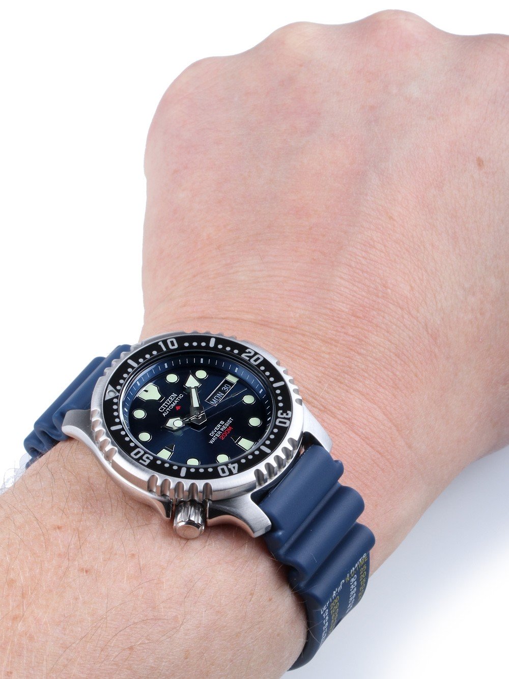 Citizen NY0040-17L นาฬิกาผู้ชาย Promaster Automatic ISO Cert. Divers 200m Men's Watch