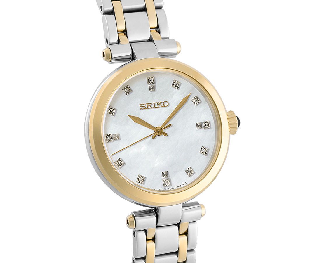 Seiko SRZ532P1 นาฬิกาผู้หญิง DIAMONDS Quartz Women's Watch