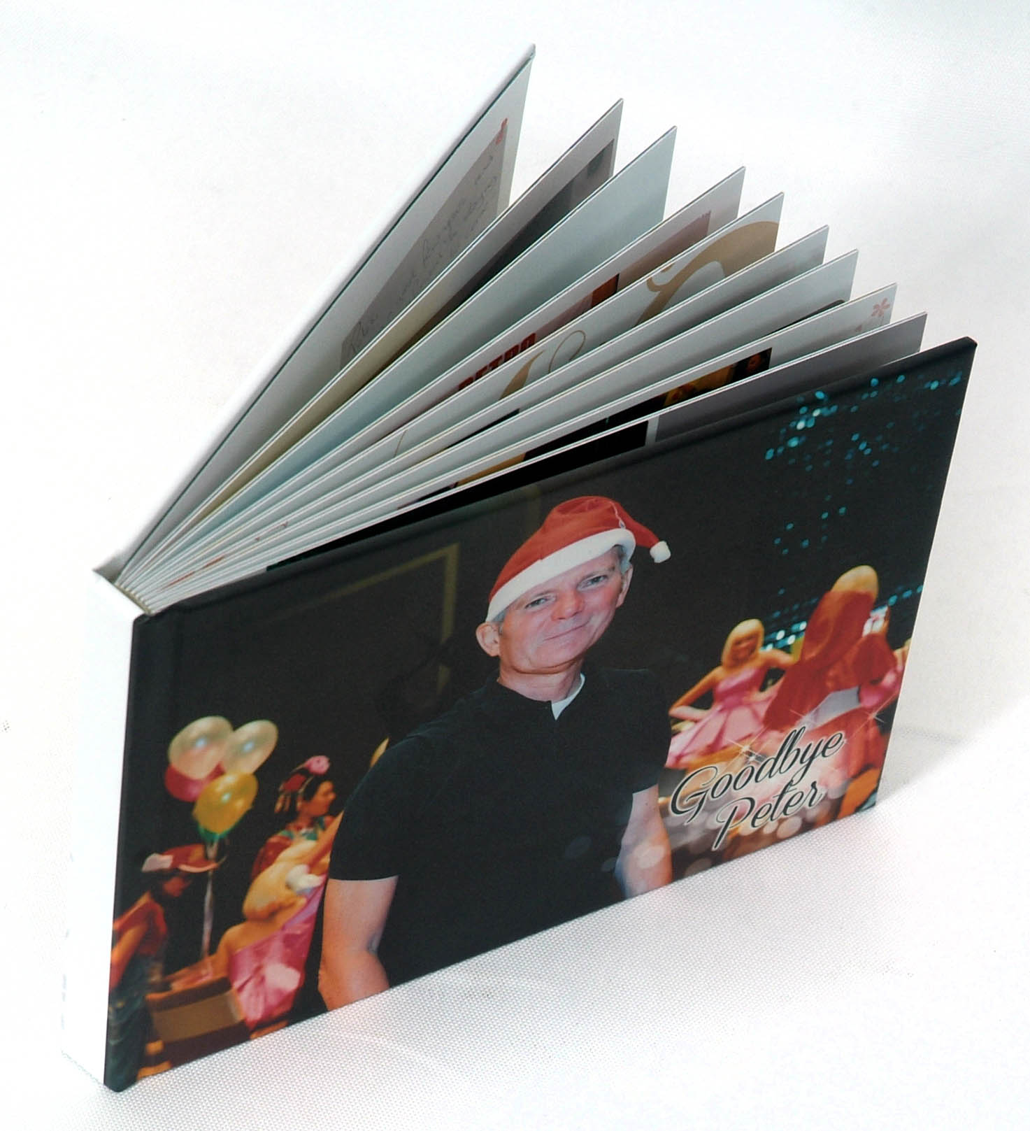 ของขวัญวันเกษียณ PhotoBook ขนาด 8x10 นิ้ว แนวตั้ง 20หน้า ปกแข็งพิเศษ เคลือบร้อน