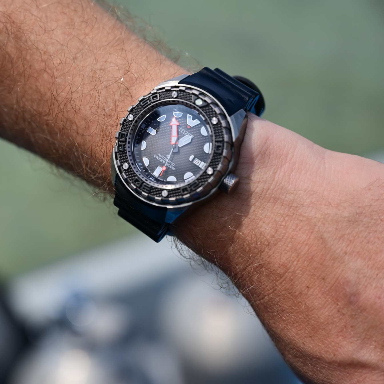 Citizen NB6004-08E นาฬิกาผู้ชาย Promaster Divers Automatic Men's Watch