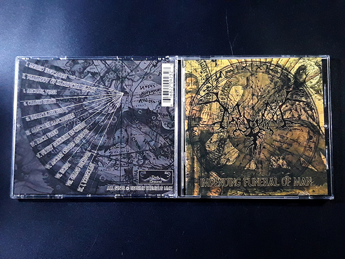BEGRIME EXIMIOUS'Impending Funeral Of Man' CD