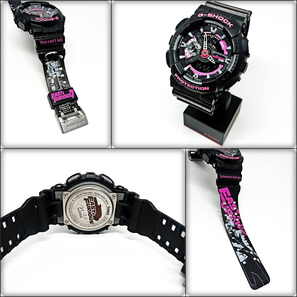G-SHOCK CUSTOM Fast & Furious 7 (GA-110)