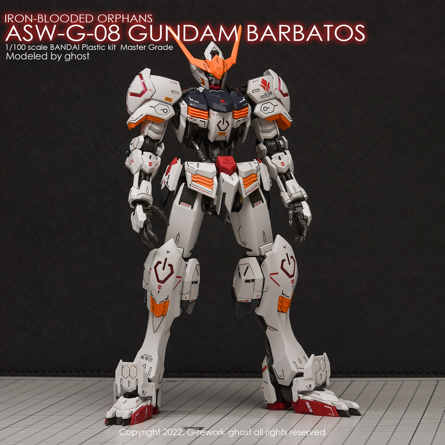 G-REWORK CUSTOM DECAL MG 1/100 ASW-G-08 GUNDAM BARBATOS [v2.0]