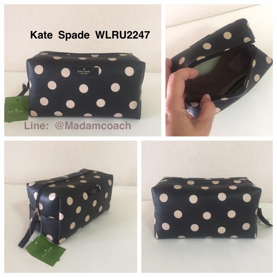 กระเป๋าเครื่องสำอางค์/อเนกประงค์ Kate Spade WLRU2247 Medium Davie WLRU2247 Cosmetic Bag ของแท้