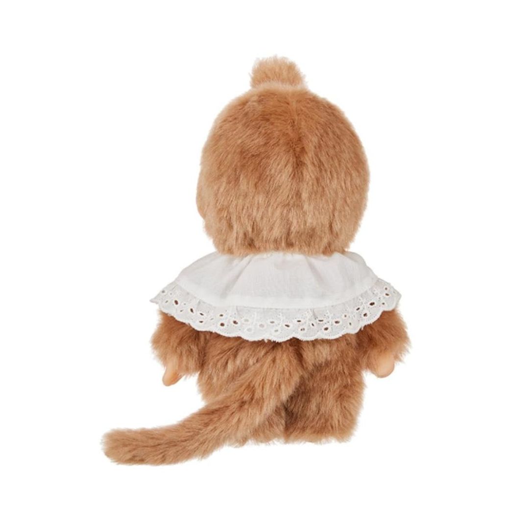 [PRE-ORDER] ตุ๊กตา ม่อนชิชิ สวีทบราวน์ หญิง Sweet Brown Monchhichi Girl Size S スウィートブラウン モンチッチ Sサイズ 女の子