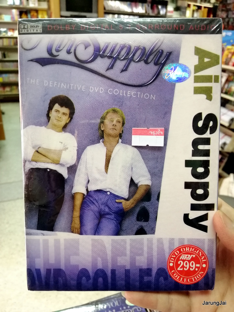 dvd air supply the difinitive dvd collection / lost in love live , all out of love dvd aps s inter