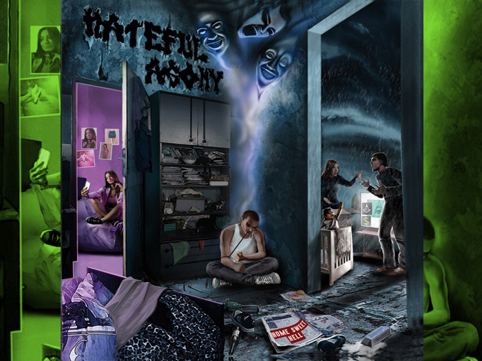 HATEFUL AGONY'Home Sweet Hell' CD
