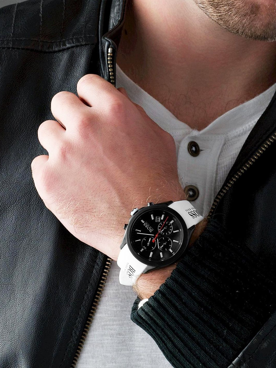 Hugo Boss 1513718 นาฬิกาผู้ชาย Velocity Chronograph Quartz Men's Watch