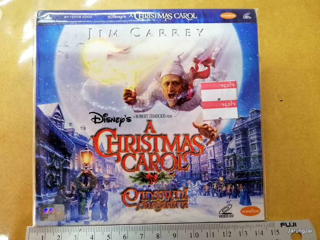 vcd การ์ตูน christmas carol อาถรรพณ์วันคริสต์มาส disney's