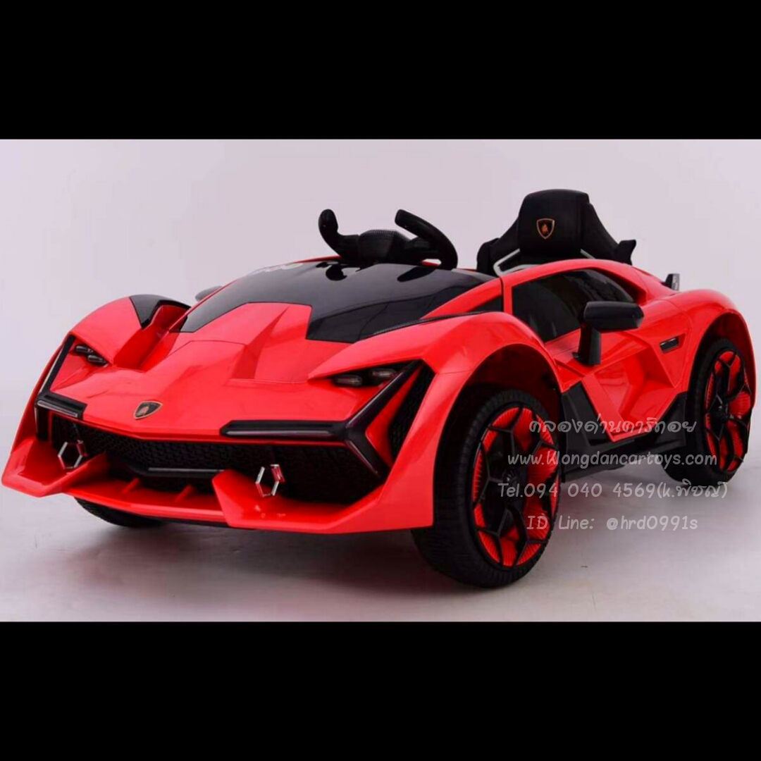 รถเด็กแบตเตอรี่แลมโบกินีTerzoMillennio💥มีบูลทูธเพลงกับมือถือได้ โยกได้ งานสวยมาก💥(2มอเตอร์2แบต, ออกตัวสมูท, เล่นUSB SD MP3, รีโมทบูลทูธ, มีโช้ค, ประตูปีกนกมีโช้คอัพ, มีที่ลากจูง)