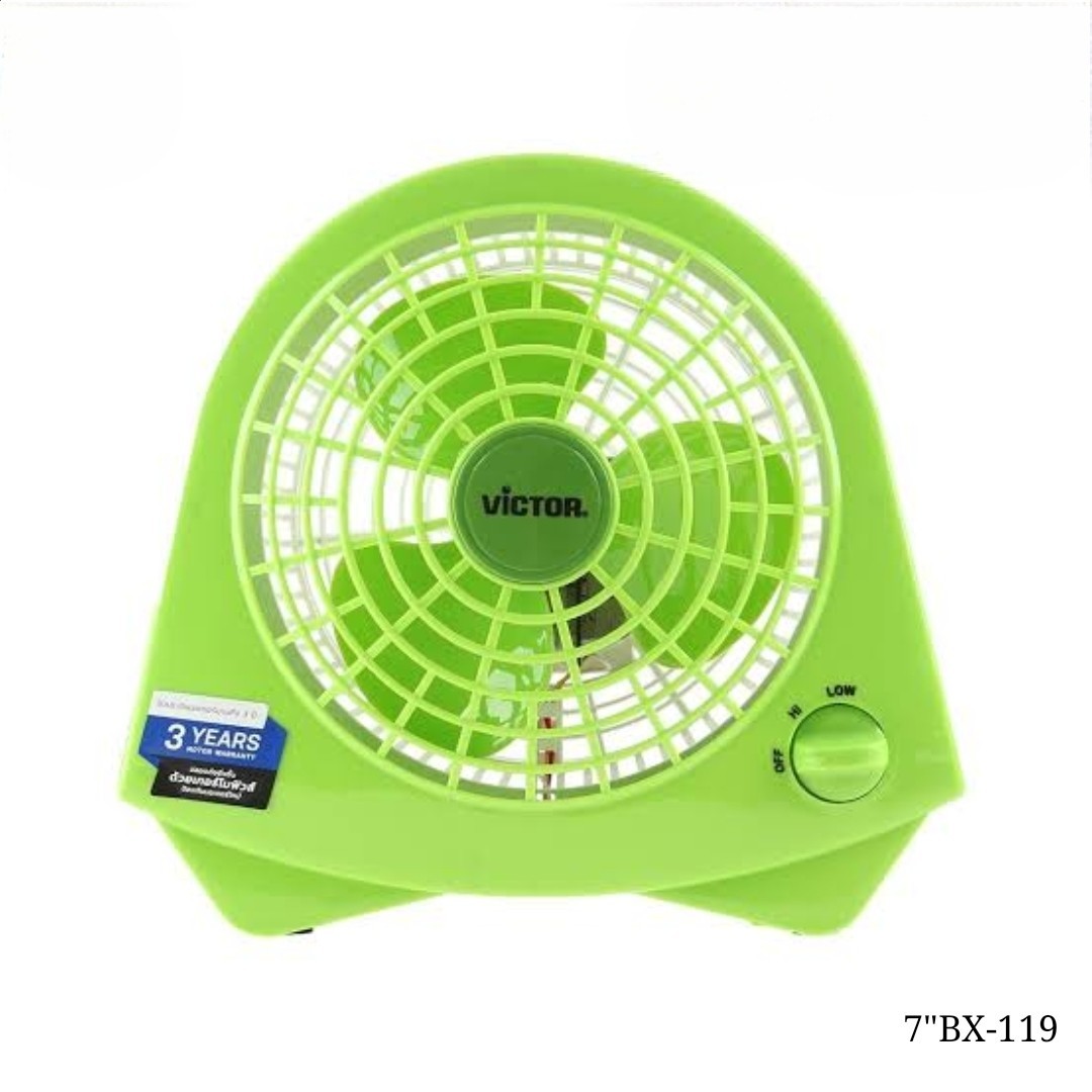พัดลมแฟนซี 7นิ้ว รุ่น BX-119 Victor