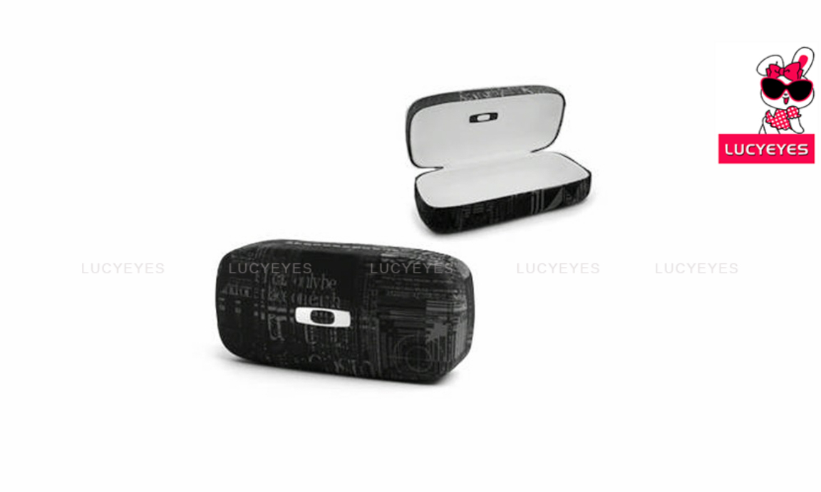 SQUARE O HARD SUNGLASS CASE - BLACK