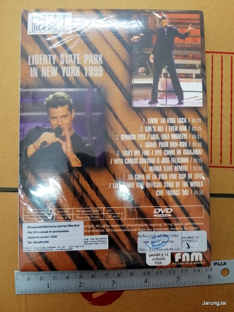 dvd richy martin live in new york living la vida loca concert dvd aps