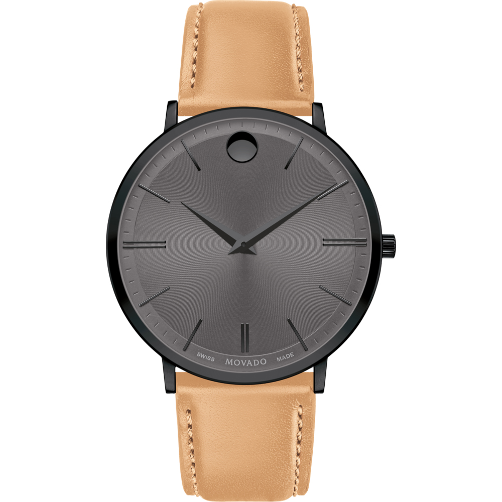 Movado 0607378 นาฬิกาผู้ชาย Ultra Slim Quartz Men's Watch