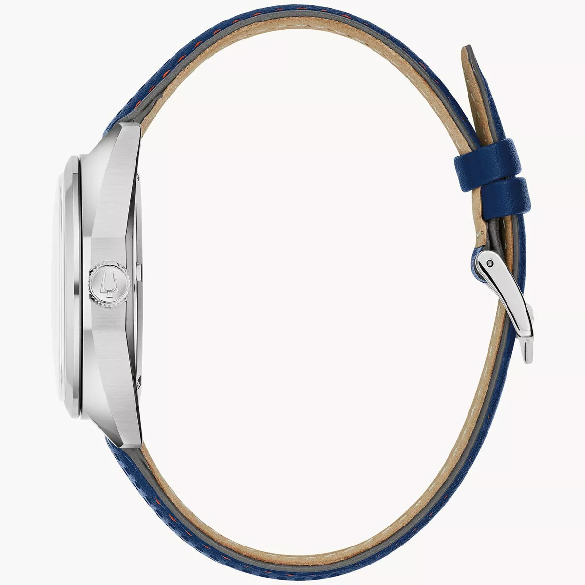 Bulova 96K112 นาฬิกาผู้ชาย Precisionist Jet Star Limited Edition Quartz Men's Watch + สายหนัง