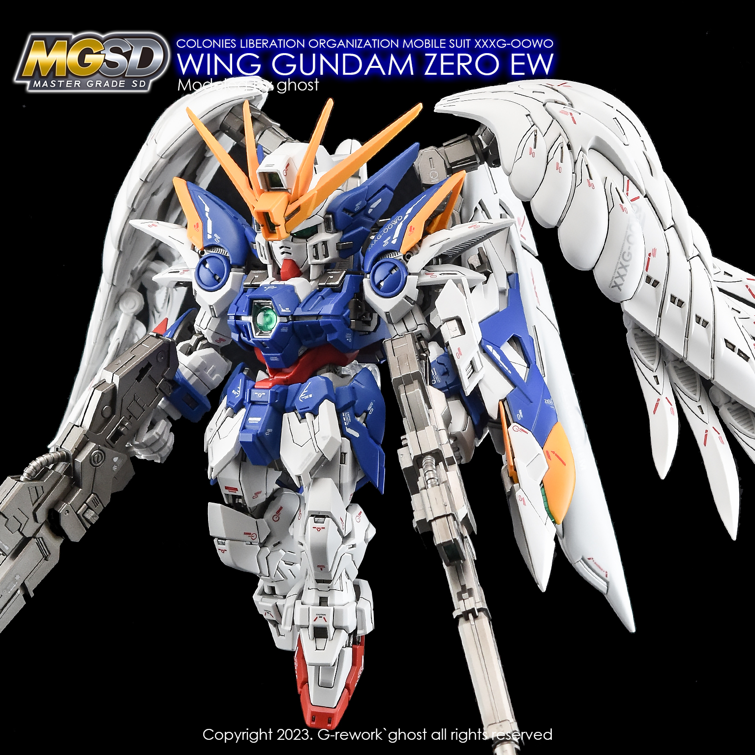G-REWORK CUSTOM DECAL MGSD WING GUNDAM ZERO