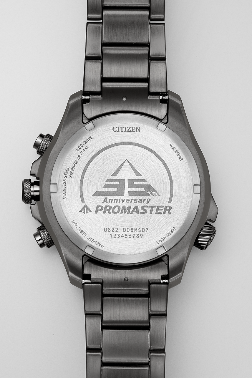 Citizen JV1008-63E นาฬิกาผู้ชาย Promaster 35th Anniversary U822 Eco-Drive Limited Edition Men's Watch