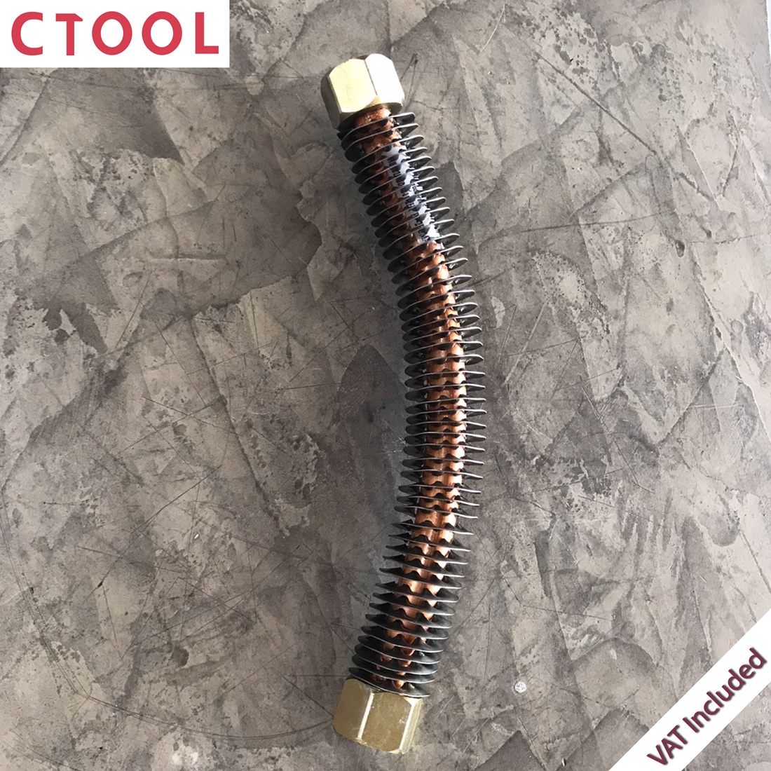 สายระบายระหว่างหัวปั๊มลม 1/2 HP PP-2 Puma 22cm ของแท้ - Authentic Air Pump Part - ซีทูล Ctool