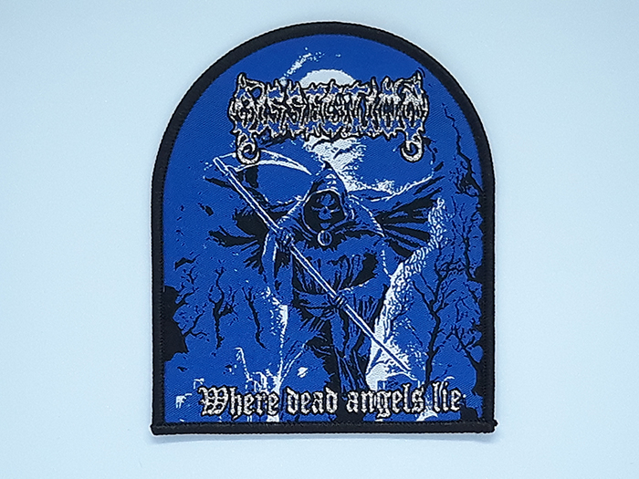 DISSECTION 'Where Dead Abgels Lie' Woven Patch อาร์มแบบทอ