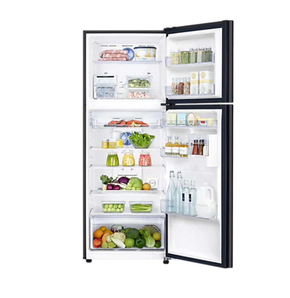 [ผ่อน0%] Samsung ตู้เย็น 2 ประตู 13.5 คิว (13.5 Cubic, White/Navy) RT38K50658A/ST (ชลบุรีส่งฟรี)