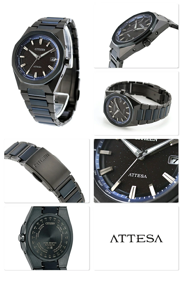 Citizen CB3046-76E นาฬิกาผู้ชาย Attesa Eco-Drive Men's Watch